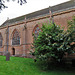 temple balsall church, warks. view from n.w.; doorways probably led to lost vestries or chapels
