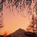 SAUZE D'OULX : il monte Chaberton al tramonto