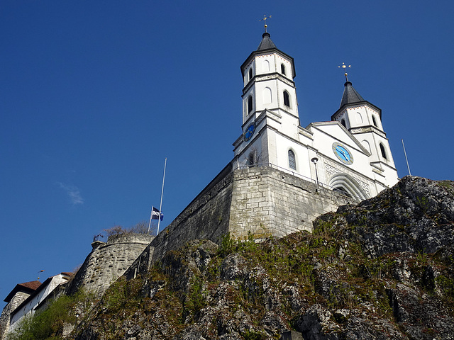 Die reformierte Kirche auf dem Schlossberg in Aarburg ( I )