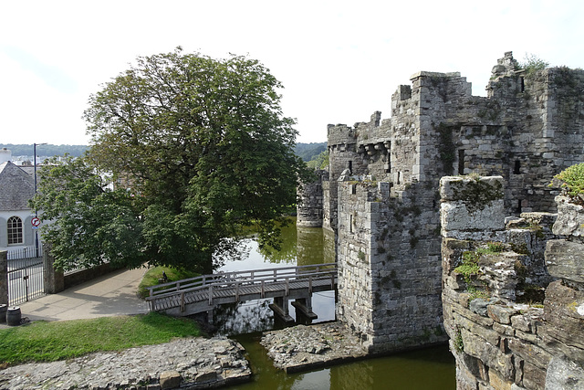 Beaumaris Castle Moat