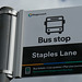 Bus stop at Staples Lane, Soham - 12 Jun 2022 (P1120133)