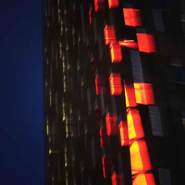 Tower hotel 43/50: Light forms