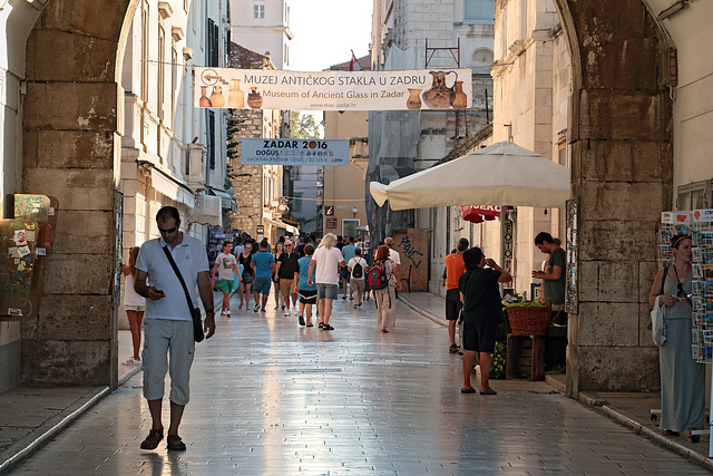 Zadar - Blick in die Altstadt