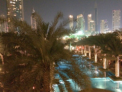Dubai Night Scene