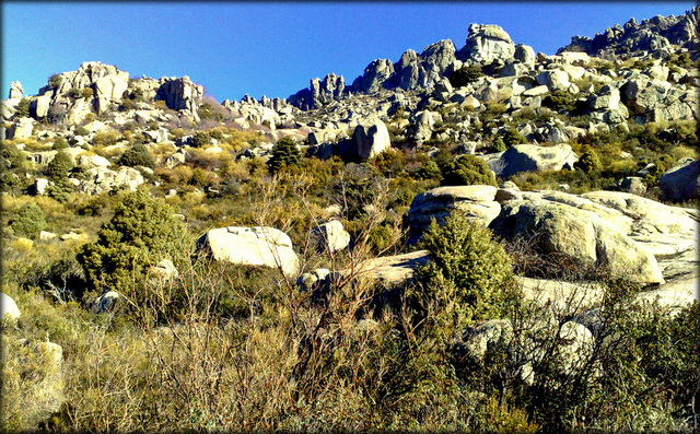 La Sierra de La Cabrera, western end.