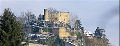 Crémieu (38) 15 janvier 2013. Le château Delphinal.