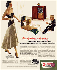 Zenith Television Ad, 1951