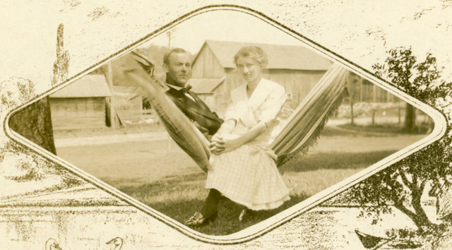 Man and Woman on Hammock (Cropped)