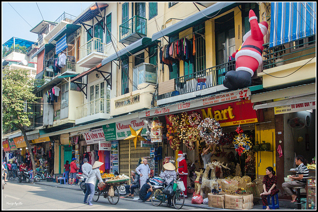 Tiempo de Navidad en Hanoi