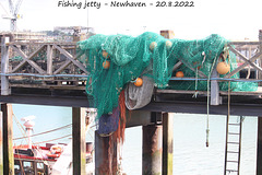 Hung out to dry - fishing jetty - Newhaven 20 8 2022