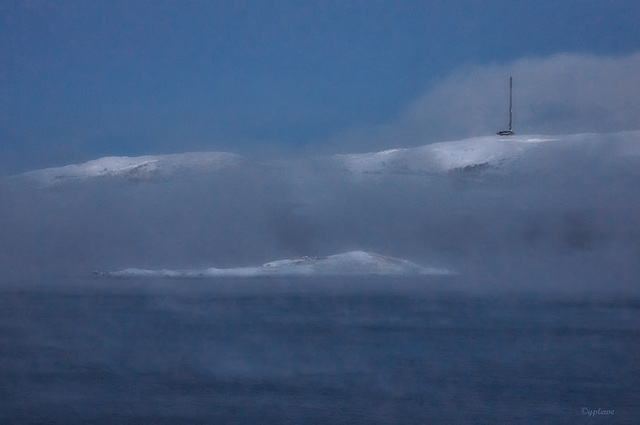 Polarmeer-Winter