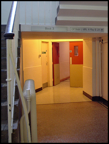 MRI entrance