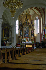 Interior Nicholas church ¤ Novo Mesto ¤ Slovenia