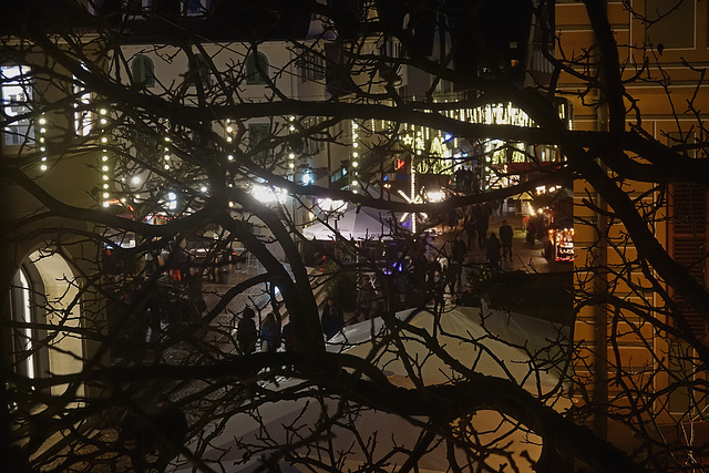 Sternlesmarkt - Blick auf ~ aus dem Hornmoldhaus