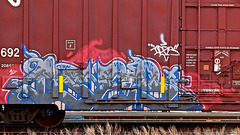 Rail Car Art in Quesnel, BC