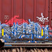 Rail Car Art in Quesnel, BC