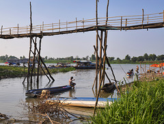 Le petit pont en bambou