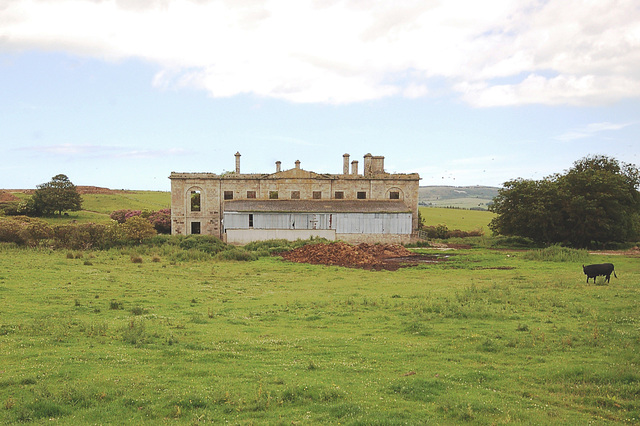 Ruins of Strichen House, Aberdeenshire, Scotland