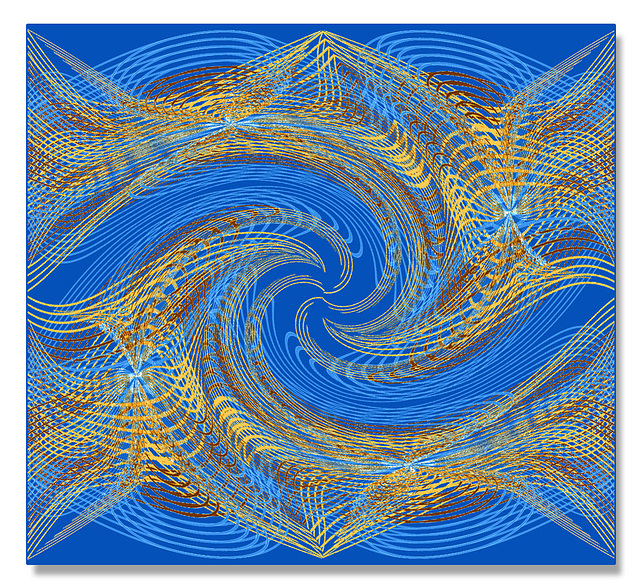 fractal curves twisted x4 twirl216 darker