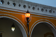 Mexico, Evening Lantern in the City of Izamal