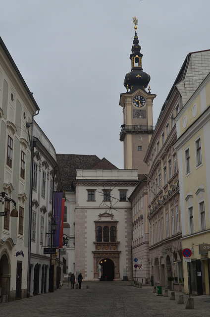 Linz-Landhaus and Minoritenkirche