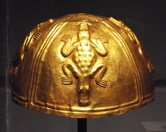 Gold Helmet in the Metropolitan Museum of Art, May 2018