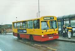 First Eastern Counties Buses 372 (LDZ 9119) in Bury St. Edmunds – Nov 2000