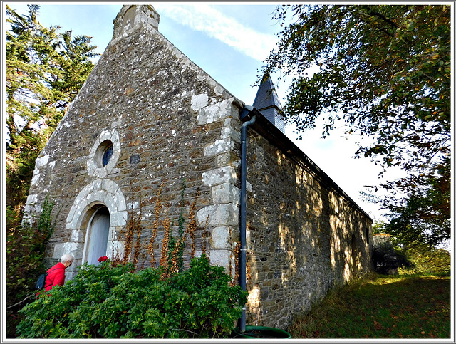 Chapelle du château de la Mallerie à Beaussais sur Mer (22)