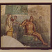 Wall Painting with Polyphemus and Galatea in the Naples Archaeological Museum, July 2012