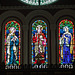 Stained Glass on east wall of chancel, St Anne's Church, Aigburth, Liverpool