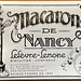 Macarons de Nancy by Lefèvre-Lemoine