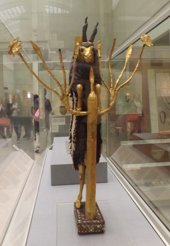 Ram in the Thicket in the British Museum, May 2014