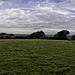 View across fields from the Bembridge Windmill