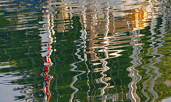 Tananger harbour reflections