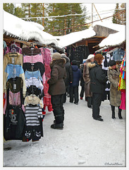 Street market - Plesetsk