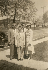 Easter Sunday Family Portrait, April 18, 1954