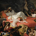 Detail of The Death of Sardanapalus by Delacroix in the Metropolitan Museum of Art, January 2019