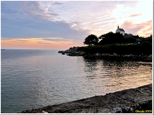 Dawn over the little chapel