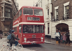 Cambus 606 (BNG 451J) in Cambridge – 19 Jan 1985 (9-9)