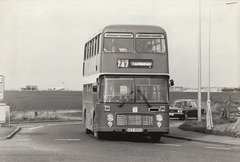Cambus 743 (VEX 300X) near Holywell Row – 5 Apr 1985 (15-4)