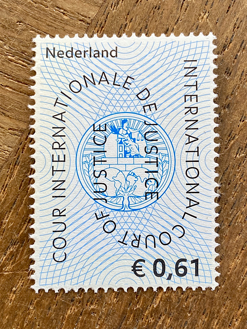 Stamp of the International Court of Justice