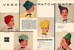 "Vegetable Patch Hats," 1954