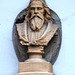 Busto de Komenio en Polička (proksime al Svitavy)