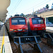 Sintra 2018 – Trains waiting to return to Lisbon