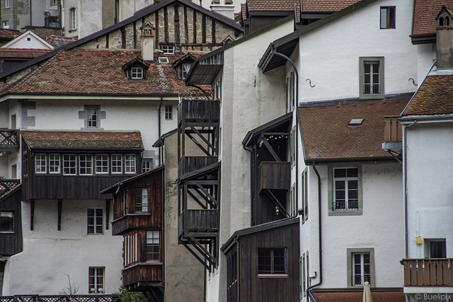 in der Altstadt von Freiburg / Fribourg - CH (© Buelipix)