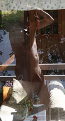 nudist outdoor mirror nude