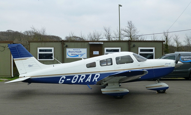 G-ORAR at Solent Airport - 14 January 2018