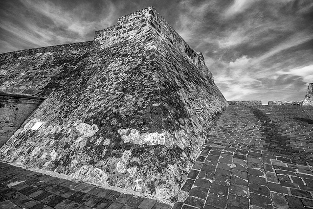 San Felipe Barajas Castle: textures