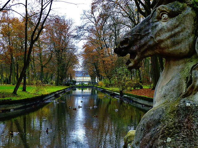 Im Schlosspark von Bayreuth - In the Bayreuth castle park