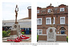 Dover Town War Memorial two views 7 5 2022